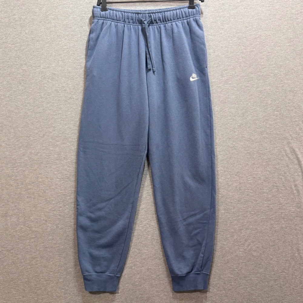Nike Joggers Womens M Blue Sportswear Club Fleece Pants DQ5191-491